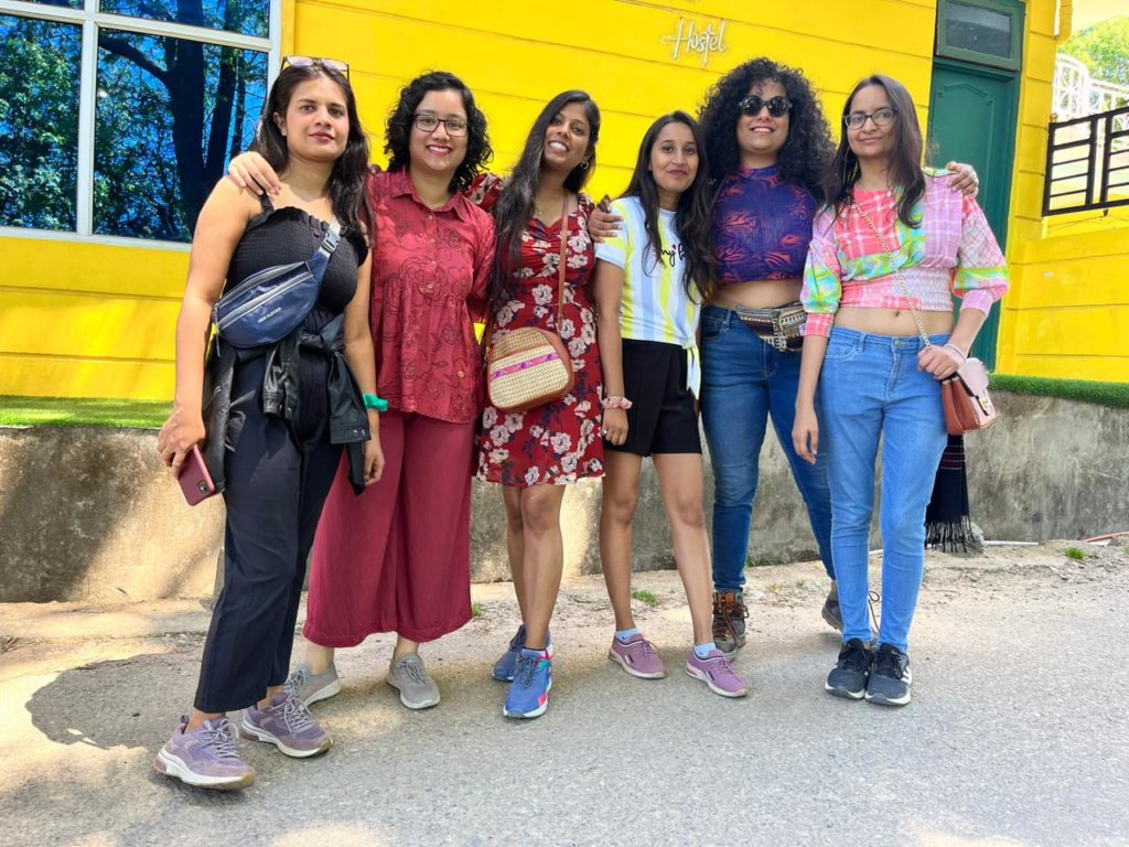 Team Trackier before embarking on Bongoru Waterfall Trek