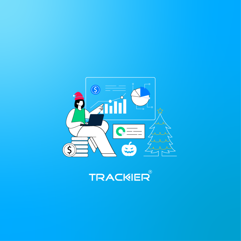 A guide banner for mobile app marketing for holiday season