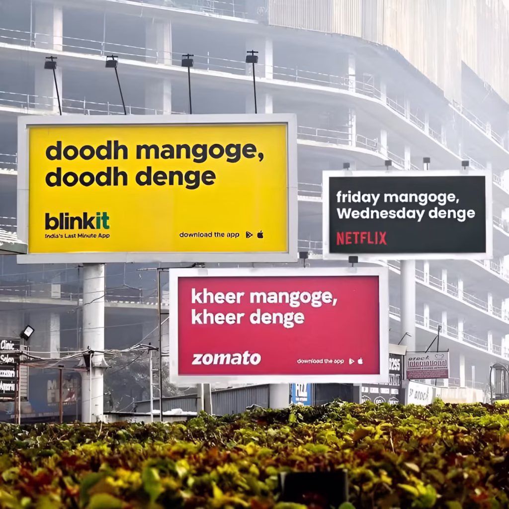 Blinkit and Zomato